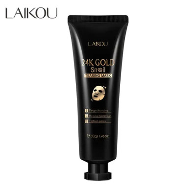 Laikou Japan Deep Cleaning Blackhead 24K Gold Face  Mask