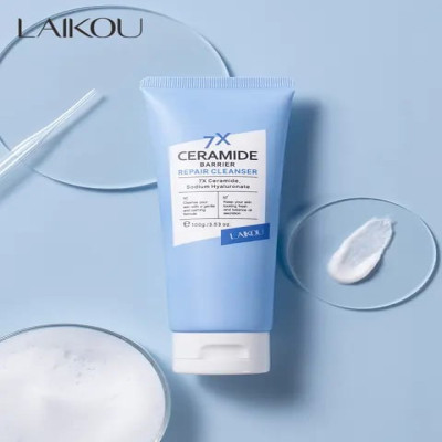 Laikou Japan 7X Ceramide Repair Face Cleanser