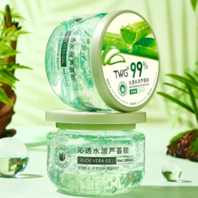 TWG Pure Natural 99 % Soothing Moisturizing Aloe Vera Gel